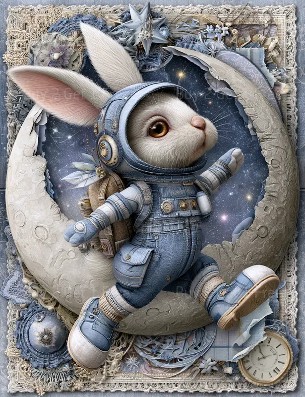 Galaxy Friend And Pet Junk Journals