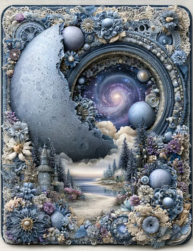 Galaxy Friend And Pet Junk Journals
