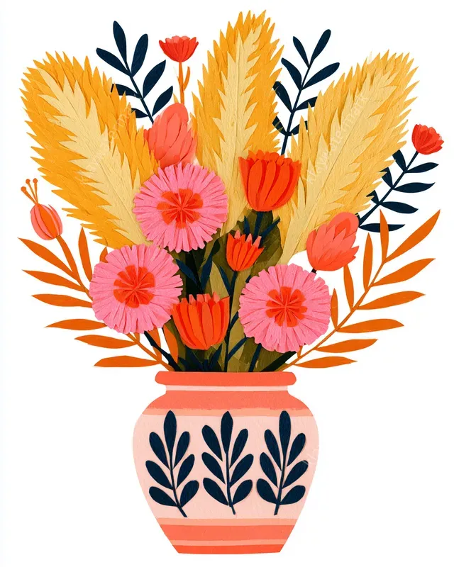 Bohemian Paper Collages