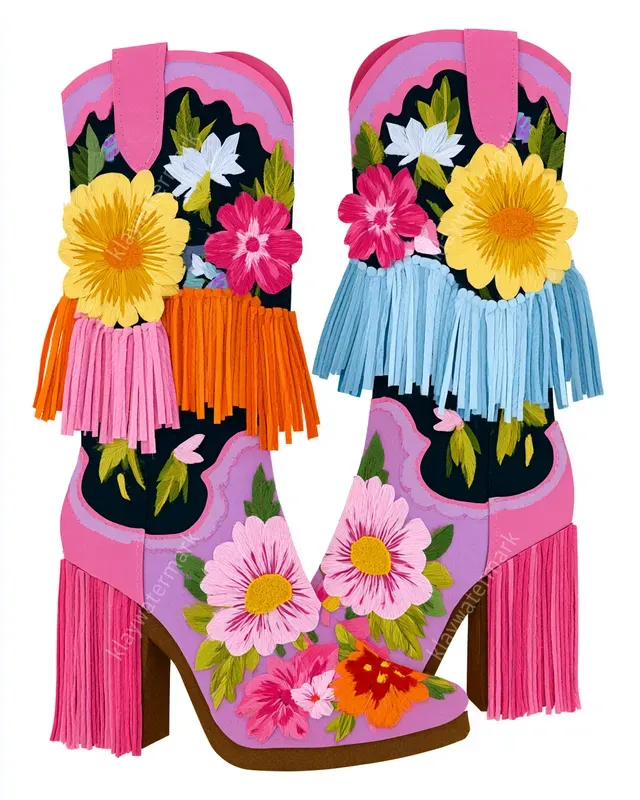 Bohemian Paper Collages