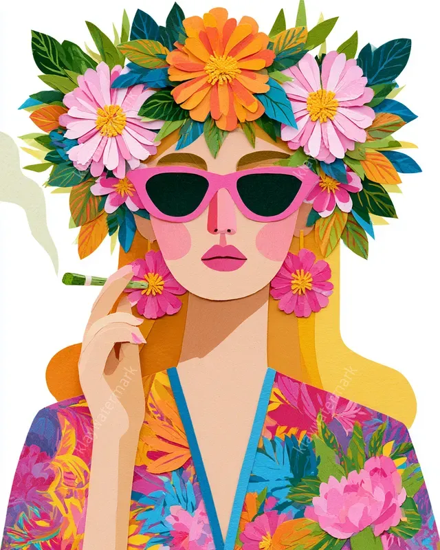 Bohemian Paper Collages