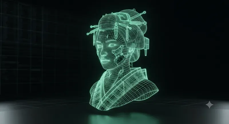 3D Wire Frame Blueprint Renders