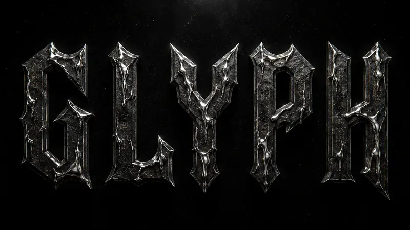 Future Medieval Gothic Typographies