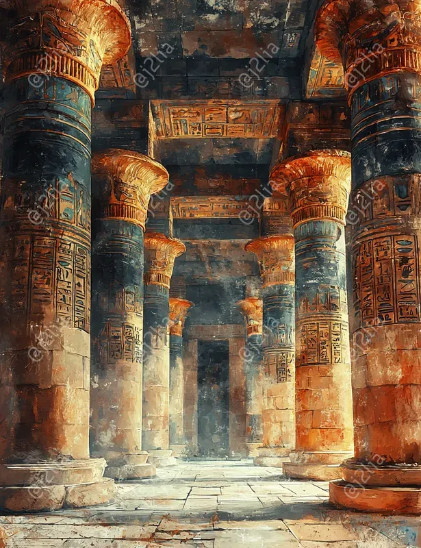 Ancient Egyptian Mystical Art