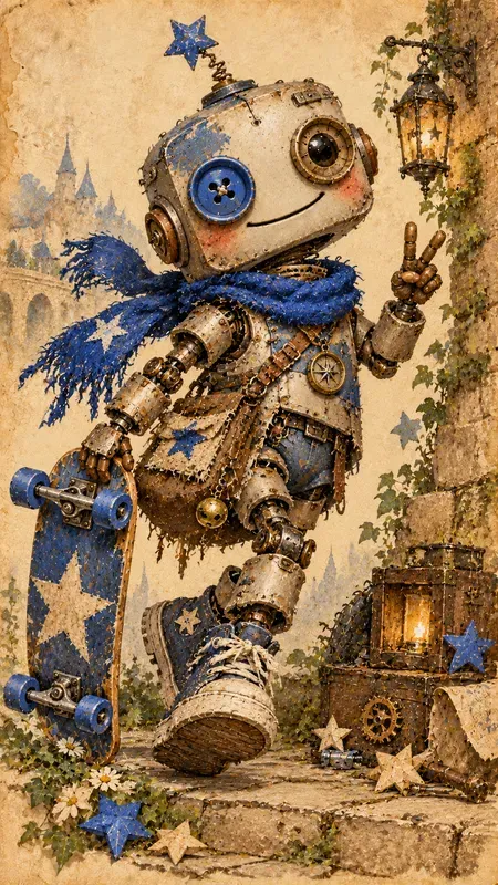Punktale Cute Quirky