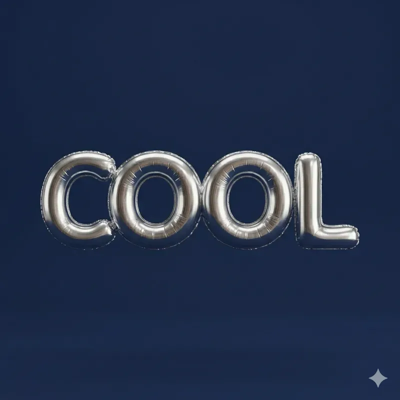 3D Inflated Balloon Letter Text Effects
