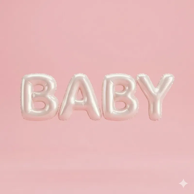 3D Inflated Balloon Letter Text Effects