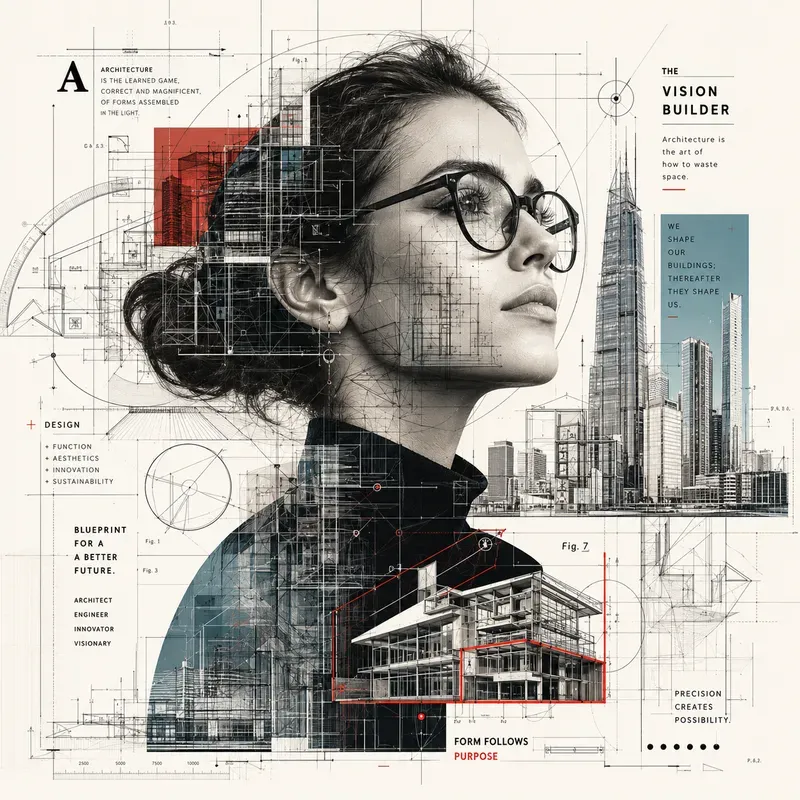 Architectural Portrait Fusion Premiums