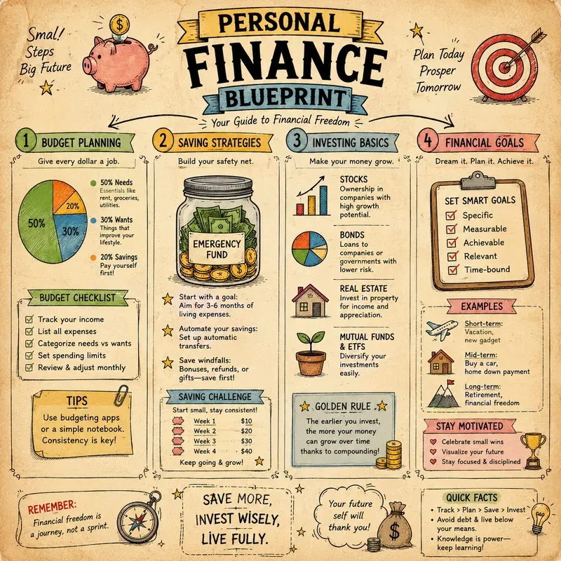 Vintage Productivity Infographic Toolkits