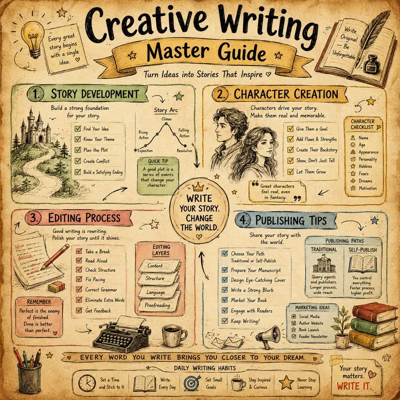 Vintage Productivity Infographic Toolkits