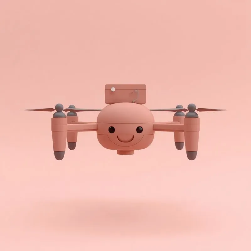 3D Minimalist Clay Cyber Vehicles