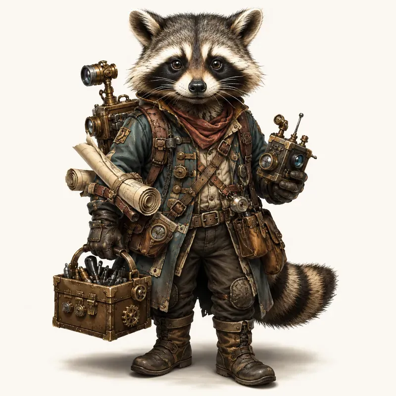 Whimsical Expedition Character Art