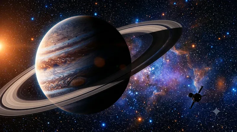 Cosmic Space Planet Scenes
