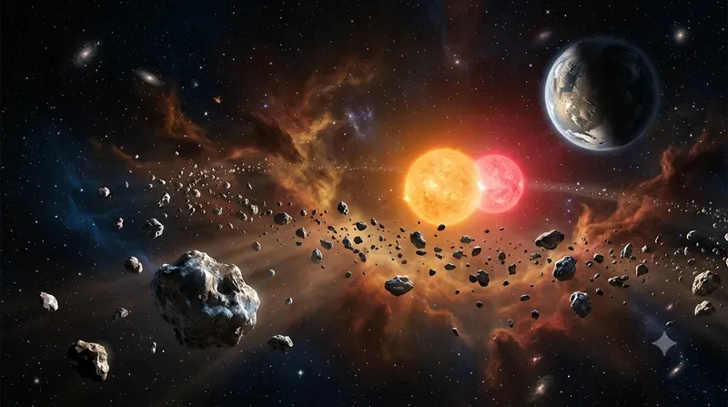 Cosmic Space Planet Scenes