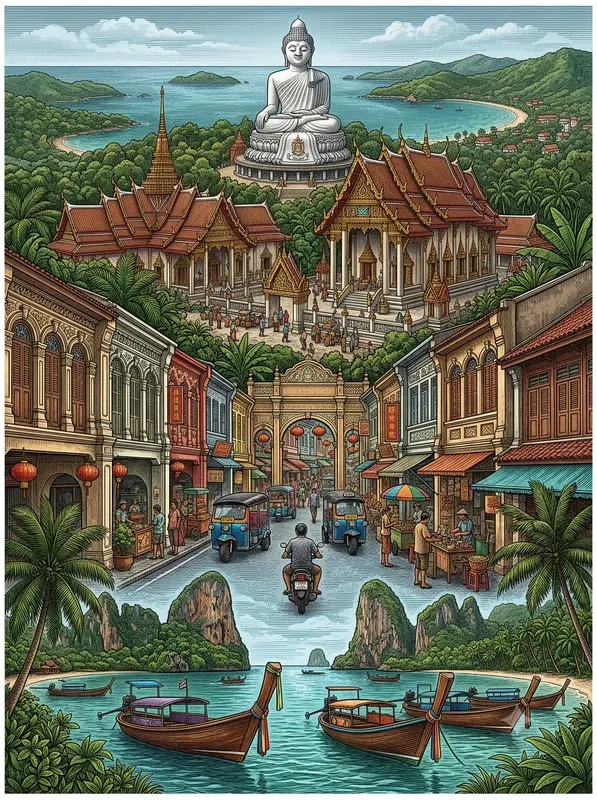 Hyperreal Engraving Travel Posters