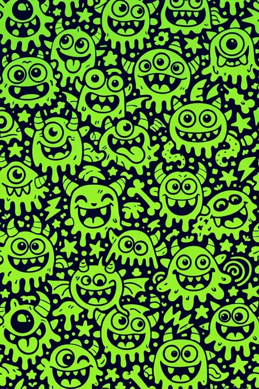 Dense Doodle Pattern Generator
