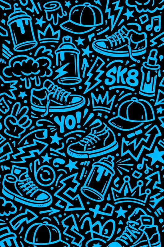 Dense Doodle Pattern Generator