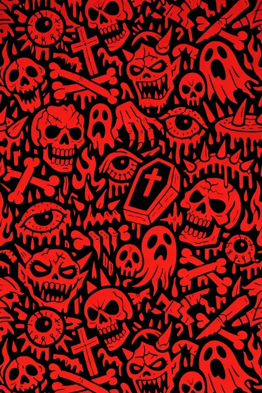 Dense Doodle Pattern Generator