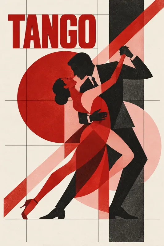 Swiss Style Dance Poster Wall Art