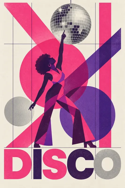 Swiss Style Dance Poster Wall Art