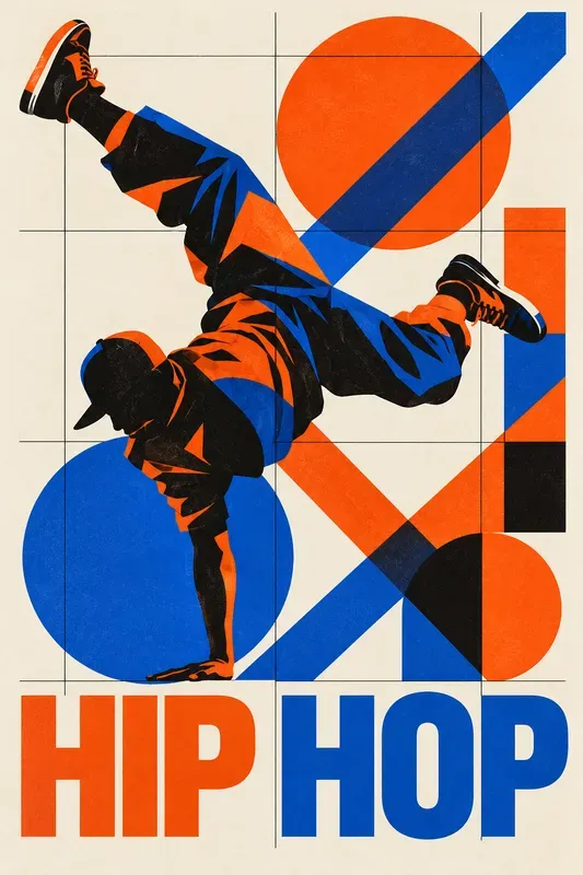 Swiss Style Dance Poster Wall Art