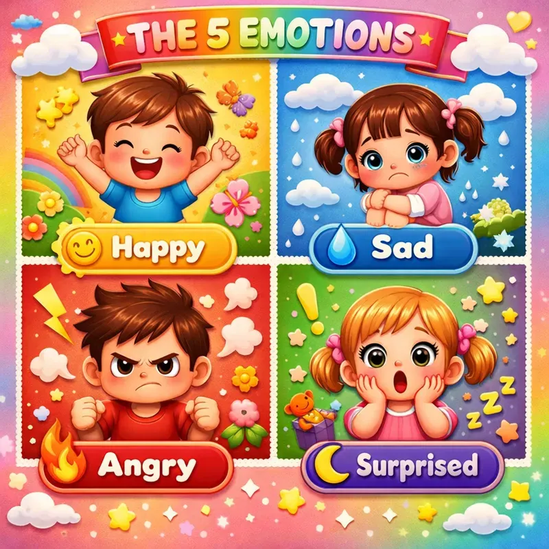 Whimsical Kids Learning Poster Generator