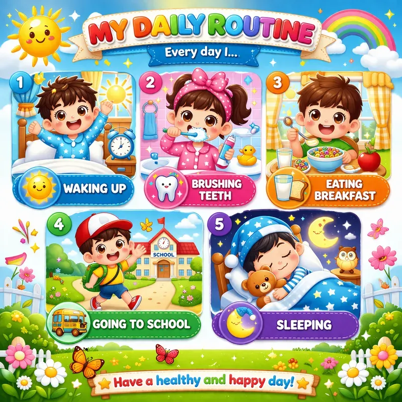 Whimsical Kids Learning Poster Generator