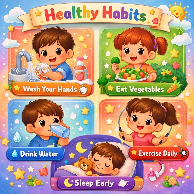 Whimsical Kids Learning Poster Generator