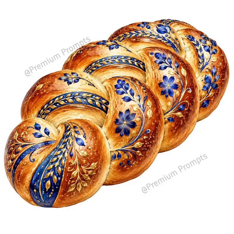 Jewish Heritage Watercolor Cliparts