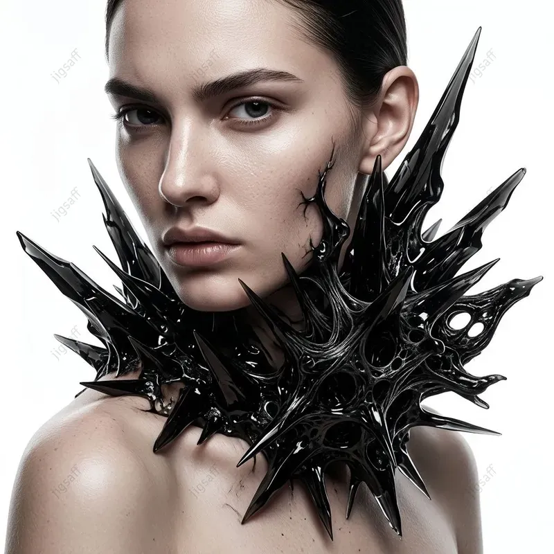 Biomorphic Surreal Sculptural Portraits