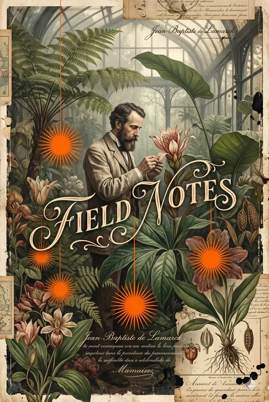Botanical Almanac Poster Art
