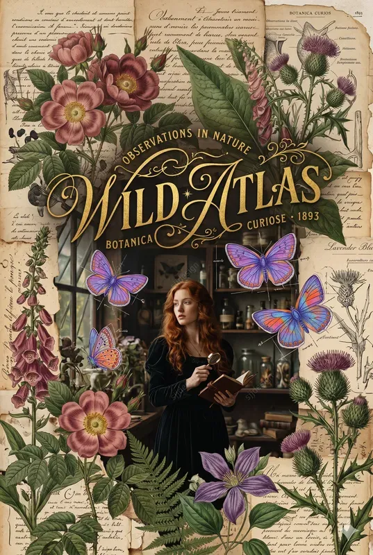 Botanical Almanac Poster Art