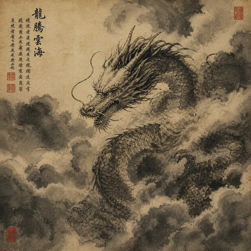 Timeless Ink Scroll Art Collections