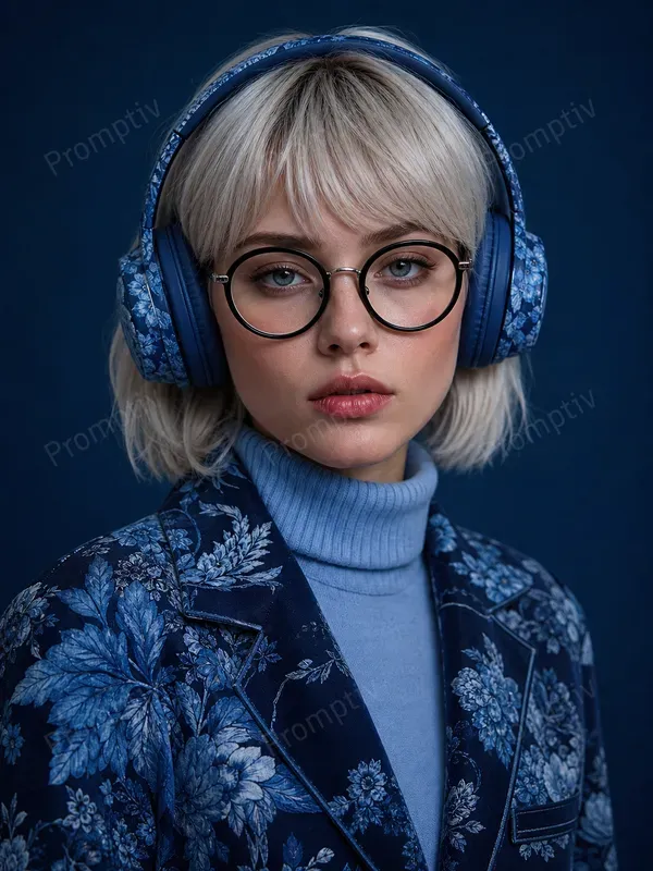 Modern Monochromatic Editorial Portraits
