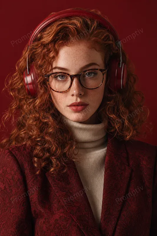 Modern Monochromatic Editorial Portraits