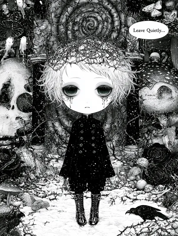 Gothic Grave Forest Children Storybooks