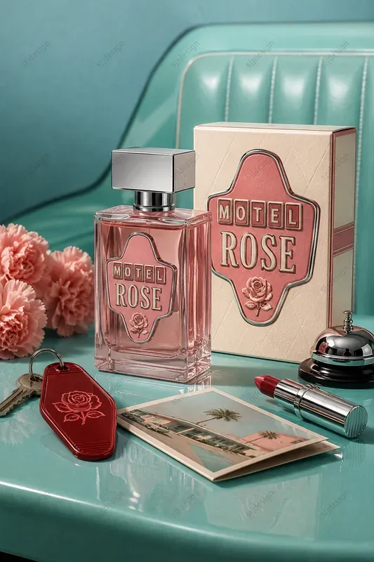 Fictional Fragrance Campaign Boards