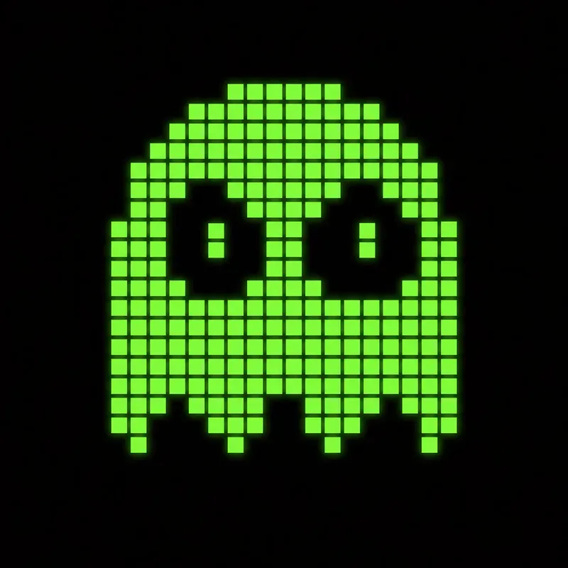 Neon Pixel Skull Icons Packs
