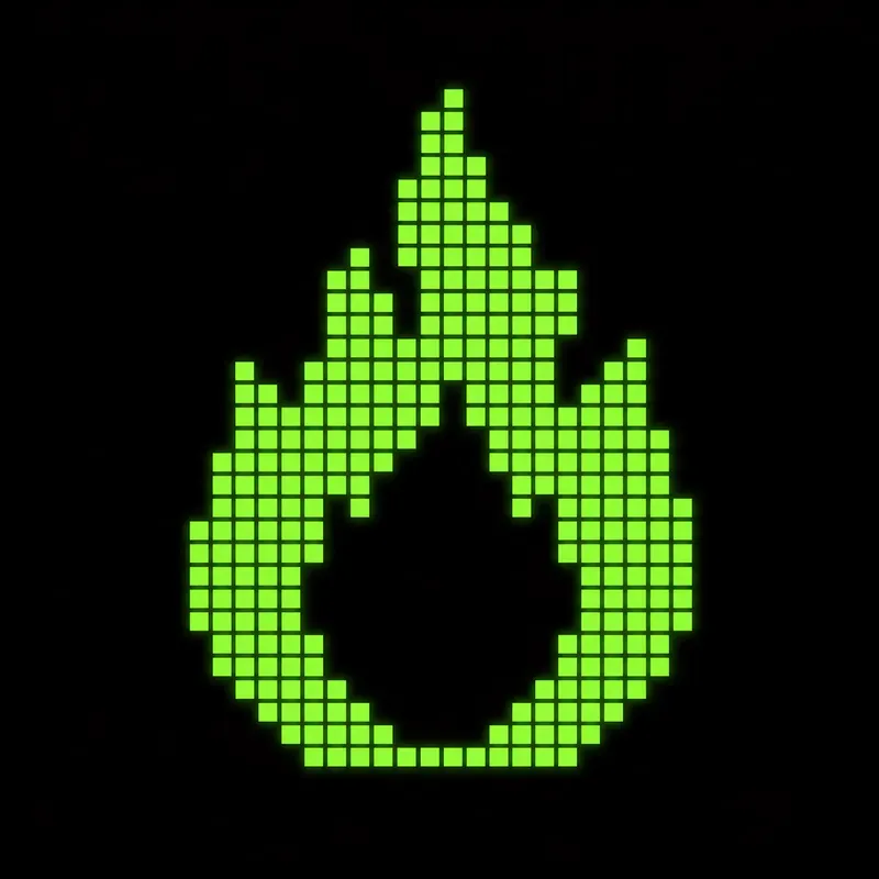 Neon Pixel Skull Icons Packs