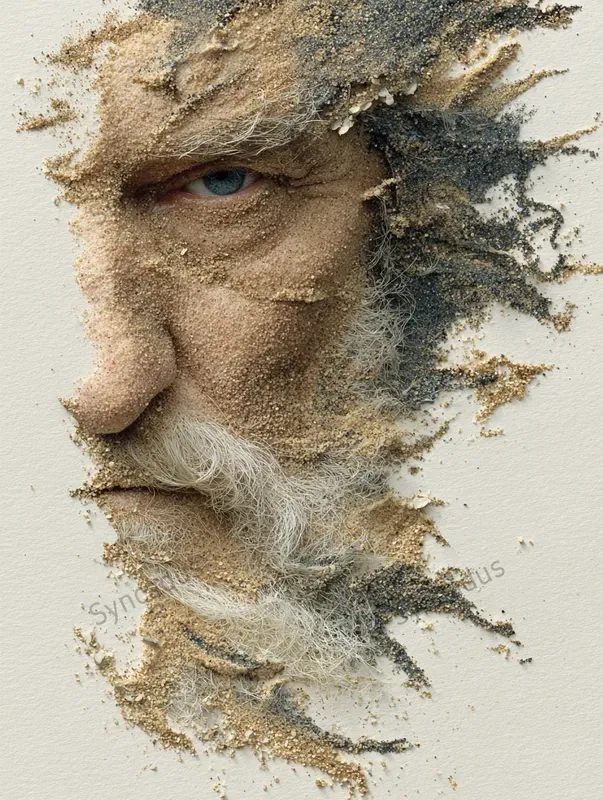Sand Art Portraits