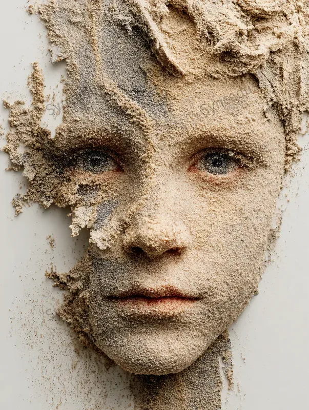 Sand Art Portraits