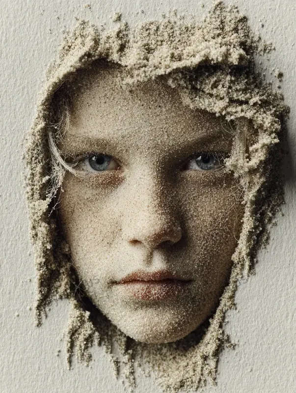 Sand Art Portraits