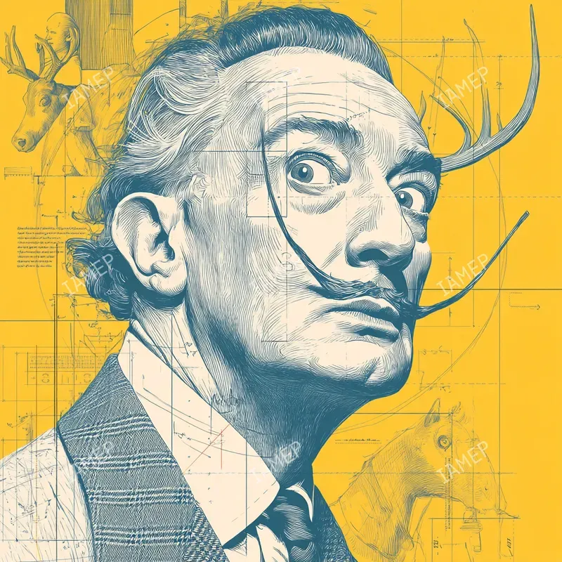 Symbolic Portraits Of Famous Artists