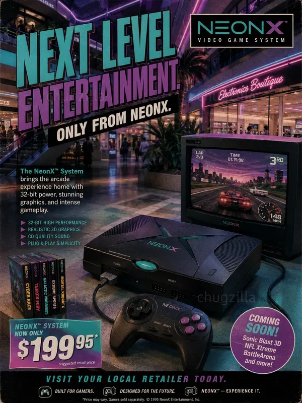 90s Retro Magazine Ad Generator