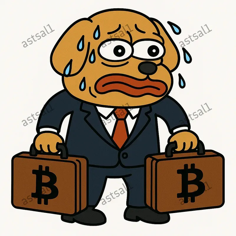 Meme Style Crypto Theme Stickers