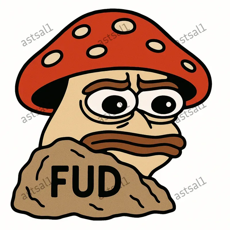 Meme Style Crypto Theme Stickers