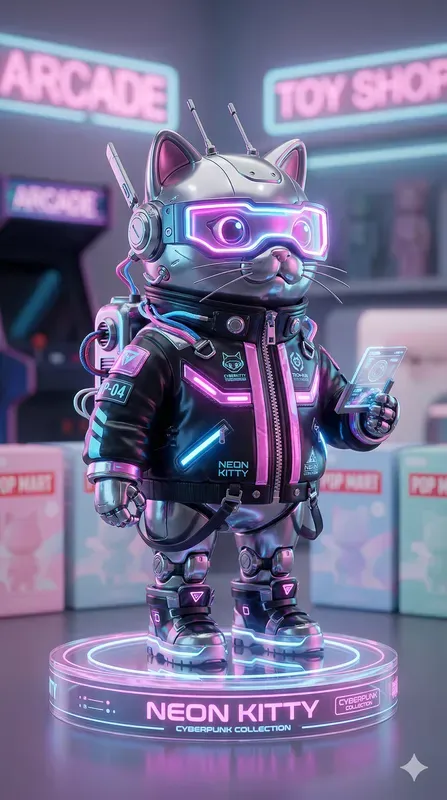 Premium 3D Designer Toy Figures