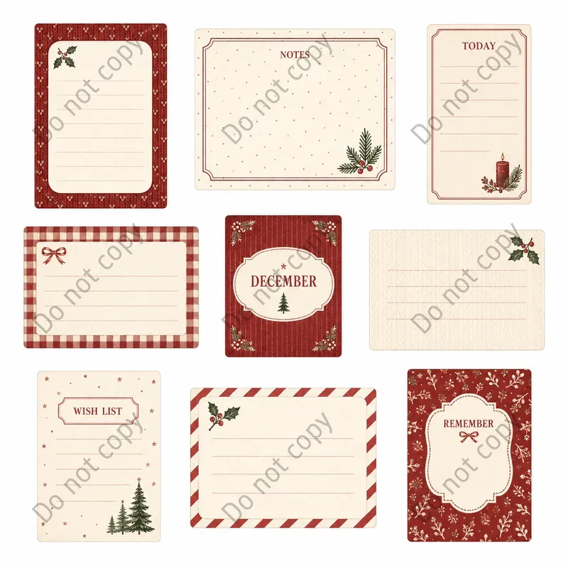 Junk Journal Journaling Card Sheets