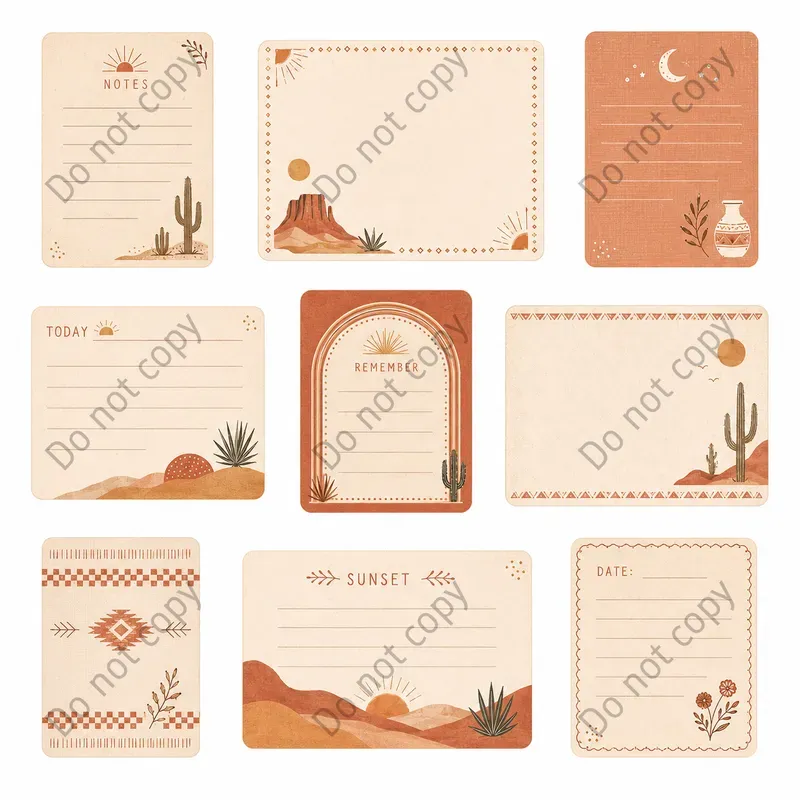 Junk Journal Journaling Card Sheets