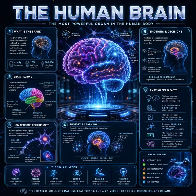 Futuristic Knowledge Infographics